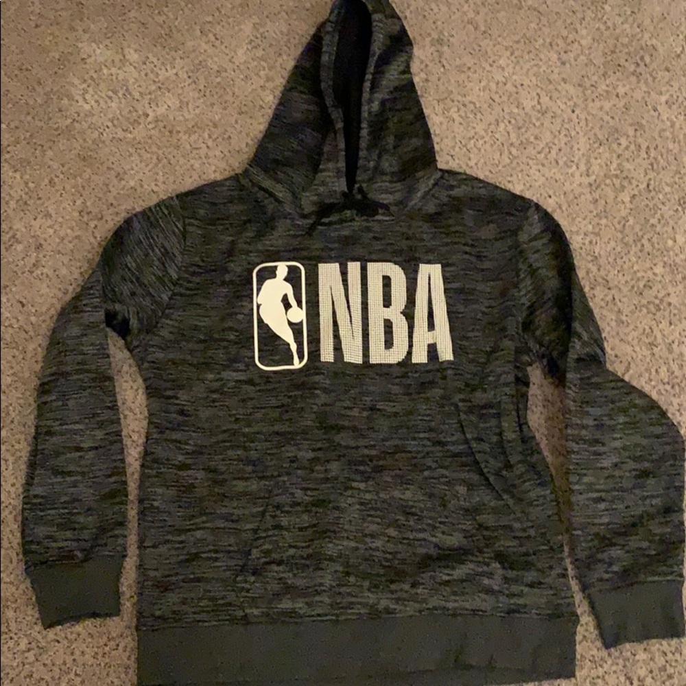Gray NBA hoodie